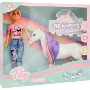 MUÑECA TINY Y SU CABALLO