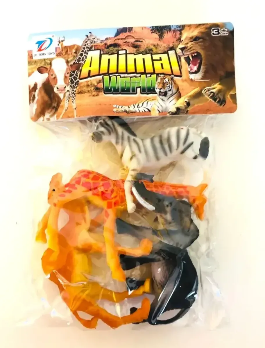 ANIMALES AFRICA EN BOLSA - Imagen 5