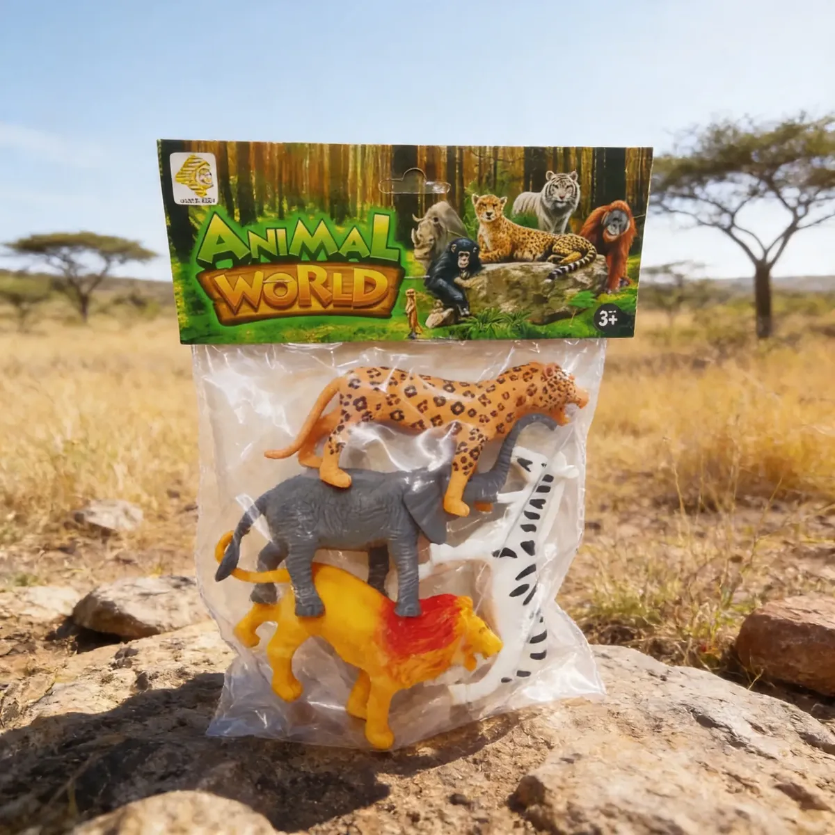 ANIMAL ZOO X 4 EN BOLSA - Imagen 4