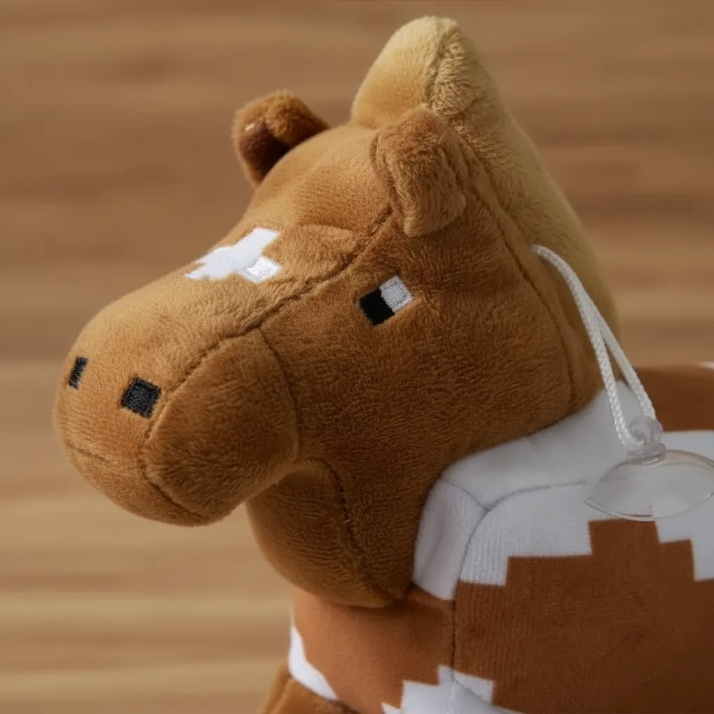 CABALLO MARON MINECRAFT_22 cm - Imagen 3