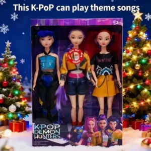 LAS GUERRERAS DE K-POPX 3 CON SONIDO LUZ ARTICULADO