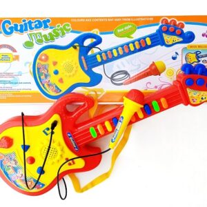GUITARA CON BOTON Y MICROFONO