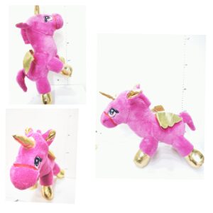 UNICORNIO PLUSH FUXIA 36 cm nacional