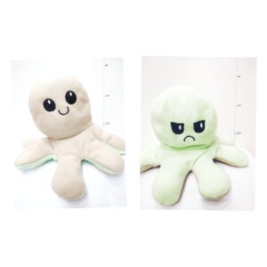 Peluche PULPO REVERSIBLE POLAR nacional 25cm