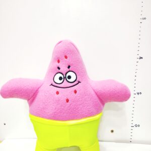 PELUCHE. BOB PATRICIO SUBLIMADO Y DON. CANGREJO