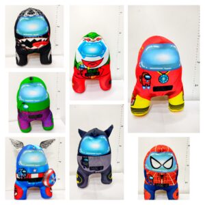 PELUCHE AMONGUS SUPERHEROES