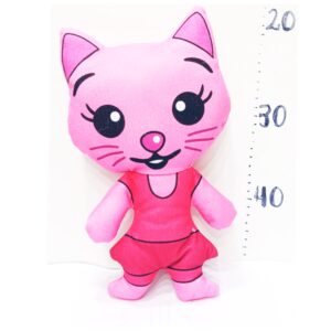 PELUCHE PLIM PLIM GATO 30 cm  sublimado nacional