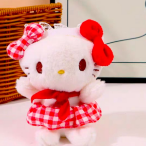 KITTY VESTIDO A CUADRO ROJO_