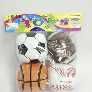 PELOTA SOFT EN BOLSA X4