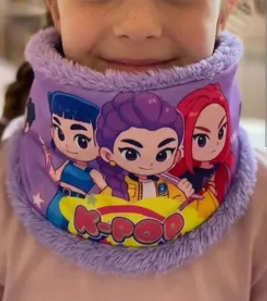 CUELLO NIÑOS PERSONAJES k-pop - Imagen 5