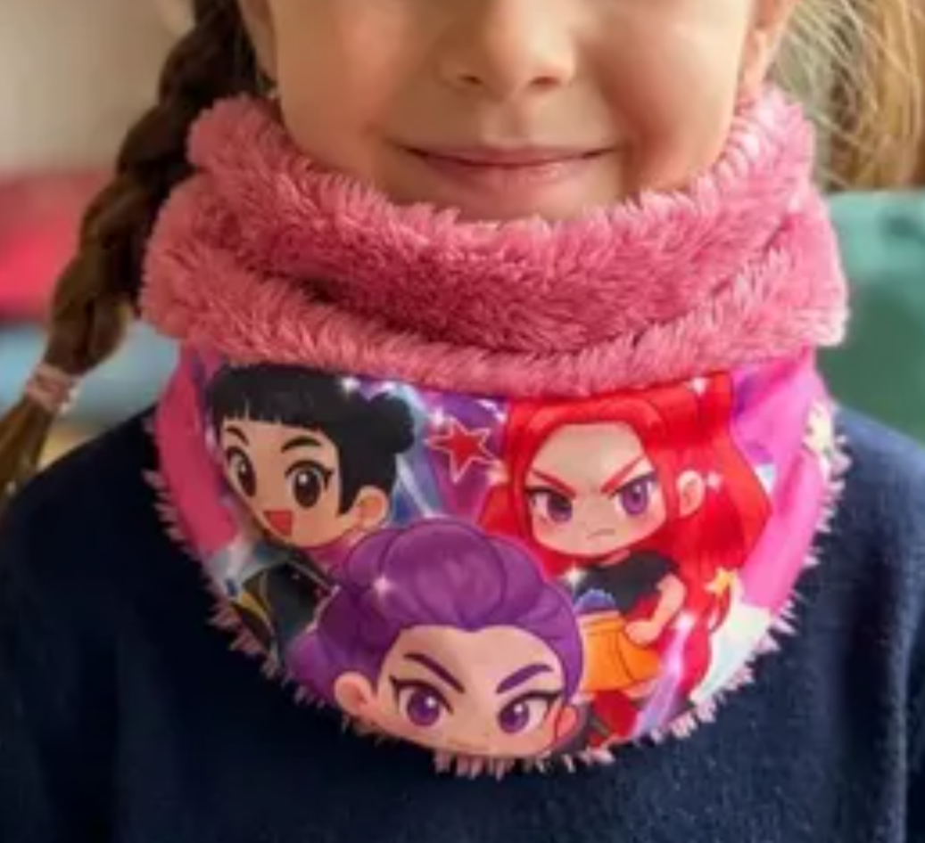 CUELLO NIÑOS PERSONAJES k-pop - Imagen 9