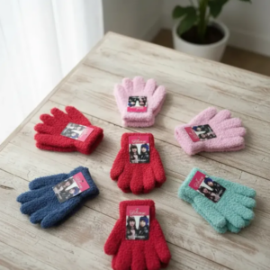 Guante chenil niños Unicolor pack x 12