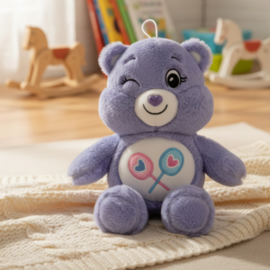 PELUCHE OSO CARIÑOSO LILA