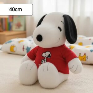SNOOPY 40CM remera roja