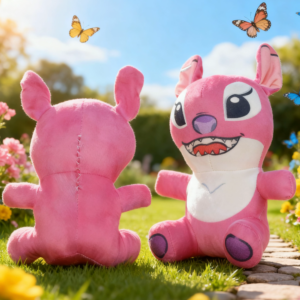 PELUCHE SUBLIMADO STICH ROSA 35 cm nacional