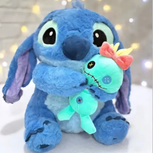 PELUCHE STICH AZUL. IMPORTADO_ PELUDO 27 CN