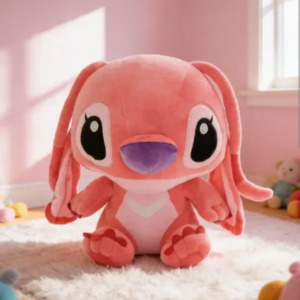 STICH IMPORTADO rosa 30CM CABEZON
