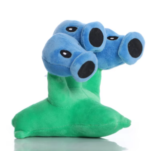 PELUCHE planta lanza guisante triple hielo 20cm