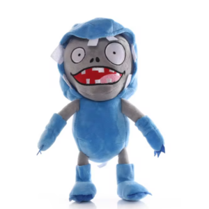 PELUCHE zombie disfraz de dino azul 22 cm