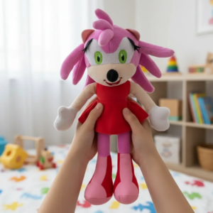 PELUCHE SONIC ROSA IMPORTADO