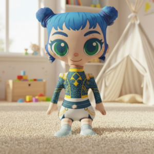PELUCHE DE LAS GUERRERAS DE K-POP ZOE sublimado Plush