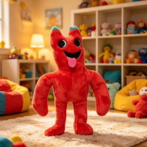 PELUCHE  BAN BAN. LUSH_ROJO