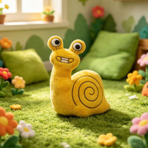 PELUCHE  BAN BAN. CARACOL PLUSH 30 cm