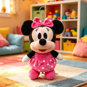 MINIE LLAVERO 10 cm rosa