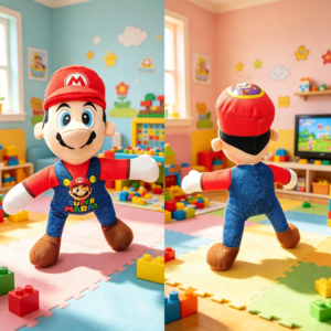MARIO BROSS sublimado nacional 35 cm