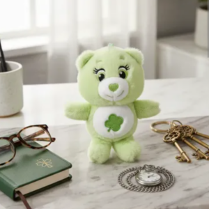 Llavero OSO CARIÑOSO VERDE 10 cm