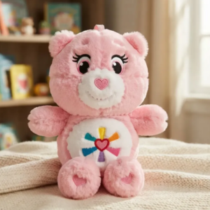 Llavero OSO CARIÑOSO ROSA 10 cm