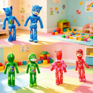 HEROES EN PIJAMA sublimado nacional 35 cm