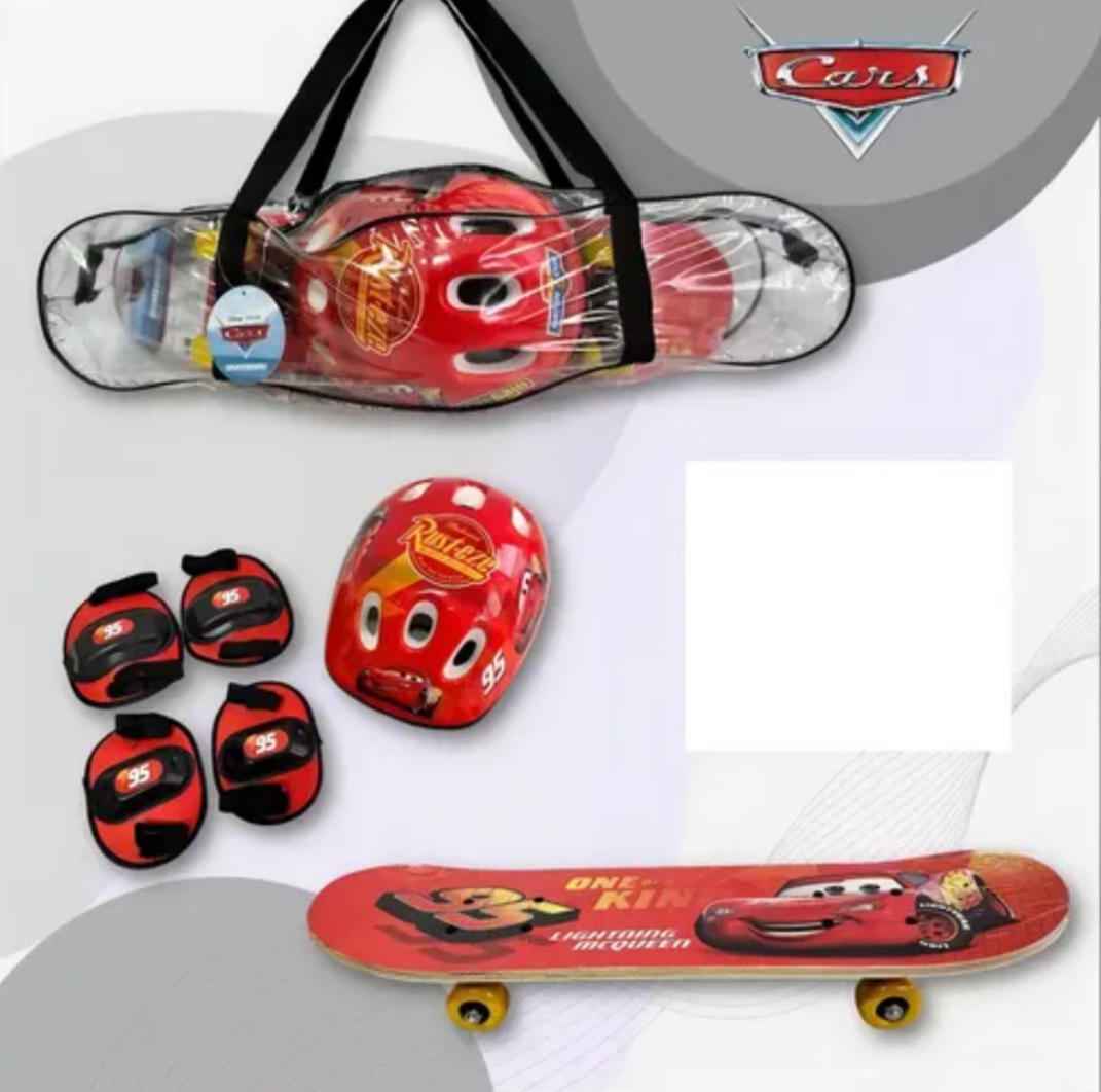 SET SKATE CARS 30KG 60 X 15 CM