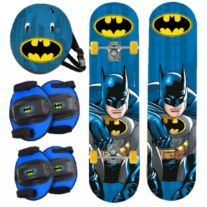 SET DE SKATE BATMAN  CON SET DE PROTECCION
