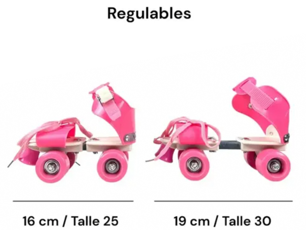 PATINES CON BOLSITO AJUSTABLE DEL 28 AL 32
