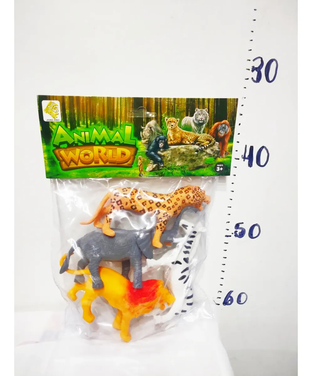 ANIMAL ZOO X 4 EN BOLSA - Imagen 3