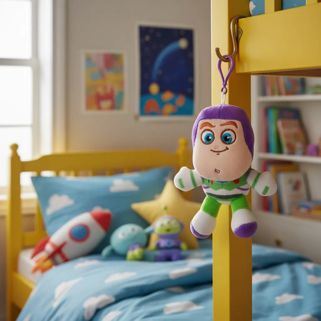 BUZZ TOY STORY llavero peluche 15 cm - Imagen 5