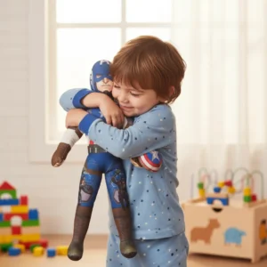 SUPER HEROE CAPITAN AMERICA 40 CM NACIONAL SUBLIMADO