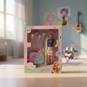 "MUÑECA TINY ROCKSTAR 32X26X5CM "