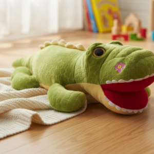 Peluche 🐊 cocodrilo verde 55 cm