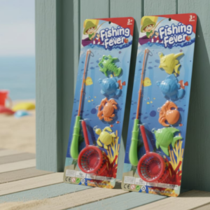Juego de pesca en blíster