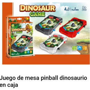 Juego de mesa pimbal dinosaurio