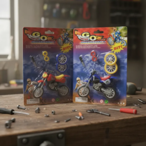 Set de moto para armar en blíster