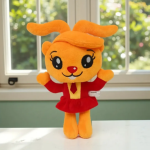 PELUCHE PLIM PLIM_CONEJO 20 cm naranja