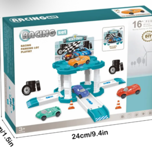Pista de auto en caja 25x17