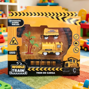 Pista tren a pila en caja 25×24