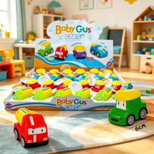 AUTO A FRICCION BABYGUS  EN CAJA 6 CM