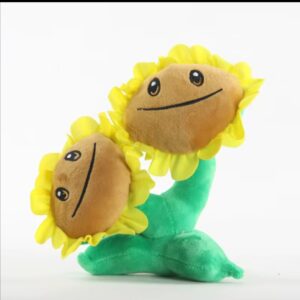 Peluche planta vs zombie  girasol 🌻 doble