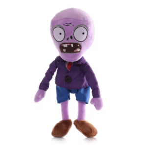 PELUCHE zombie oficinista morado 22cm