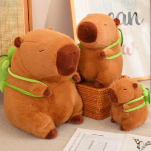 PELUCHE. KAPIBARA 60 CM MOCHILA.